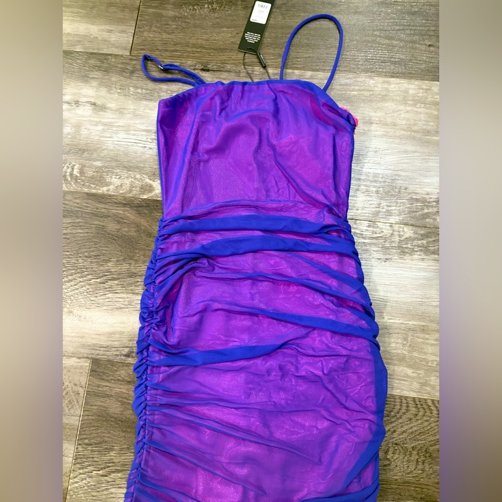 Mesh Mini Dress - Picture 4 of 6